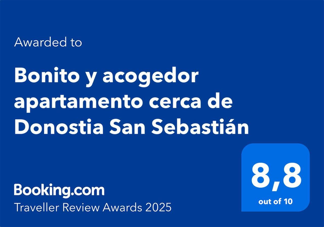 Bonito Y Acogedor Apartamento Cerca De Donostia San Sebastian Lezo Bagian luar foto